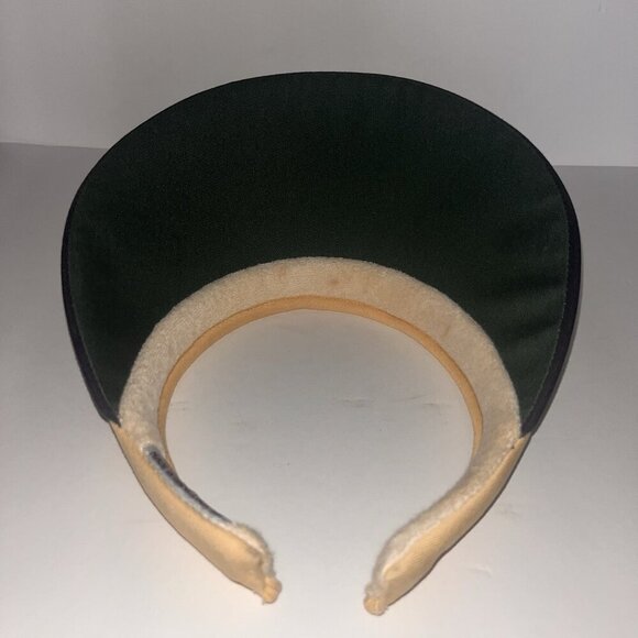 1999 US Open Pinehurst #2 Volunteer Visor Black Beige - Picture 5 of 5